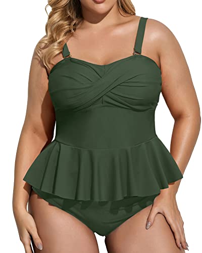 Daci Plus Size Swim Dress Two Piece Tankini Swimsuits for Women Flowy  Bathing Suits with Boyshort, Black, Large : : Clothing, Shoes &  Accessories