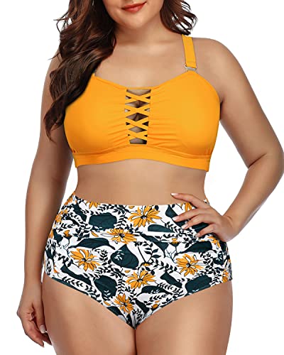 Plus Size Bikini Swimsuits Two Piece Bathing Suits Daci